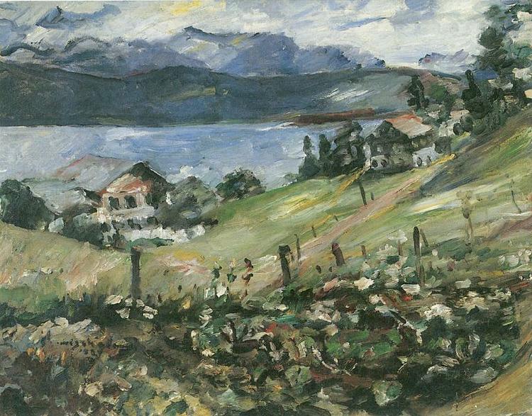 Lovis Corinth Walchensee Norge oil painting art